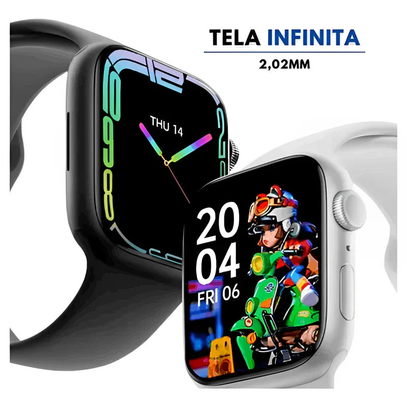 [CHAT GPT 4.0] RELÓGIO SMARTWATCH TELA AMOLED PRO