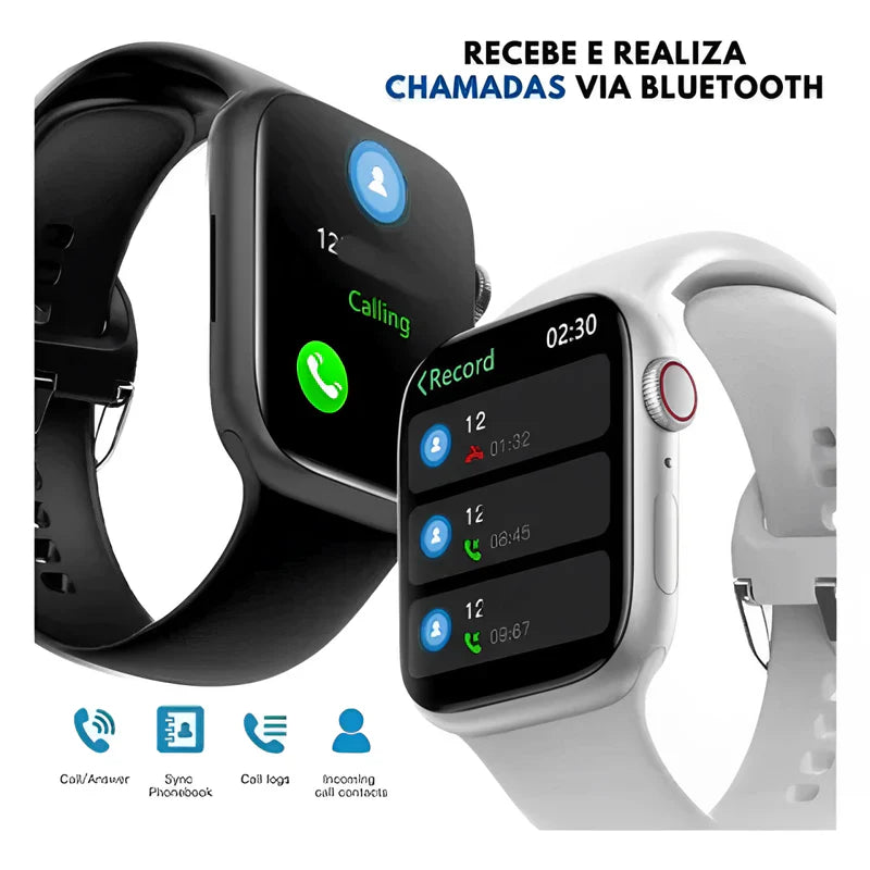 [CHAT GPT 4.0] RELÓGIO SMARTWATCH TELA AMOLED PRO