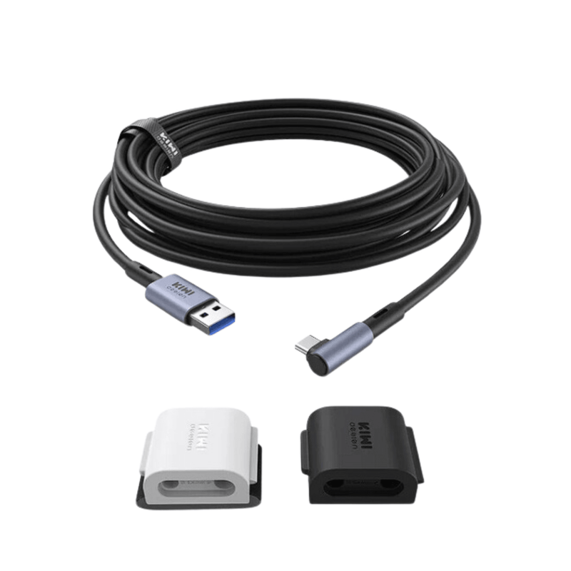 KIWI Design-Cabo 5M Link USB 3.0 para Tipo C - Quest 2 e Quest 3