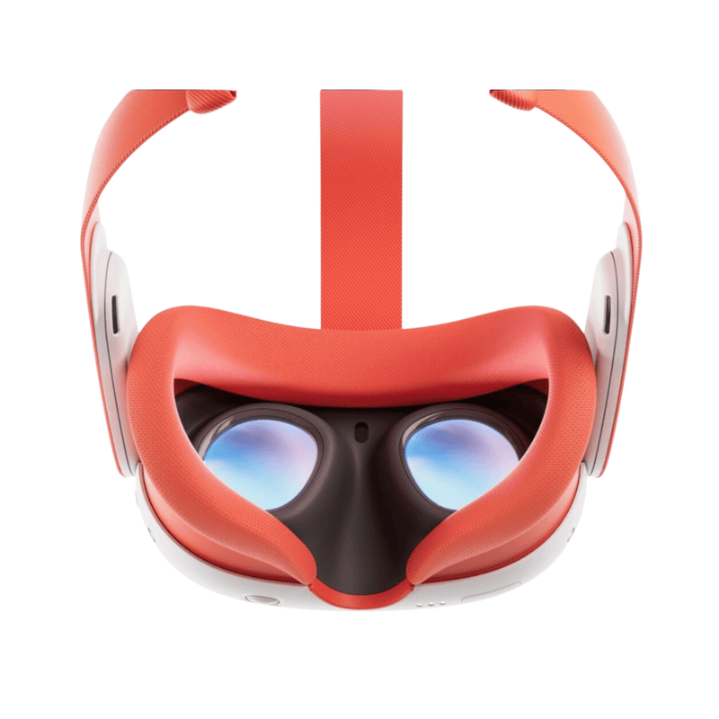 Meta - Quest 3 Facial Interface & Head Strap - Blood Orange